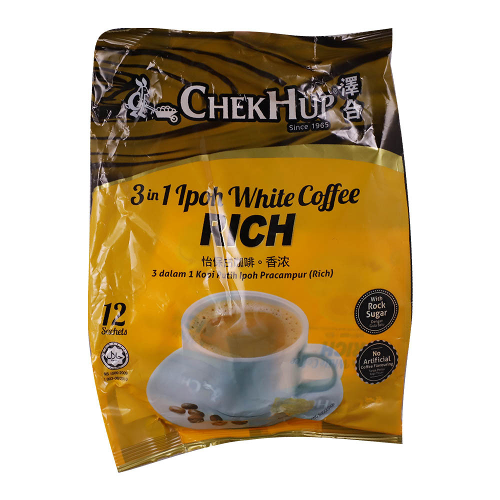 Chek Hup 3In1 White Coffee Rich 12PCS 480G