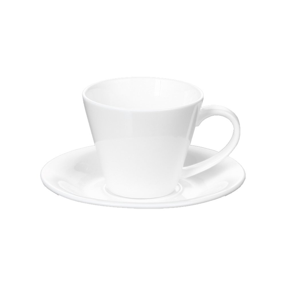 Wilmax Tea Cup & Saucer 6OZ (180ML) (3PCS) WL-993004