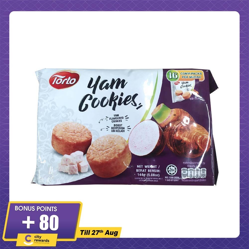Torto Vegetarian Yam Cookies 144G