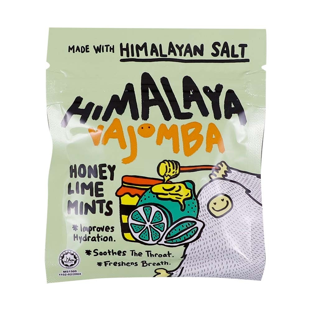 Big Foot Himalaya Salt Candy Honey Lime Mints 15G