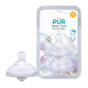Pur Gentle Touch Wide Neck Nipple 2PCS NO.9821 (S)