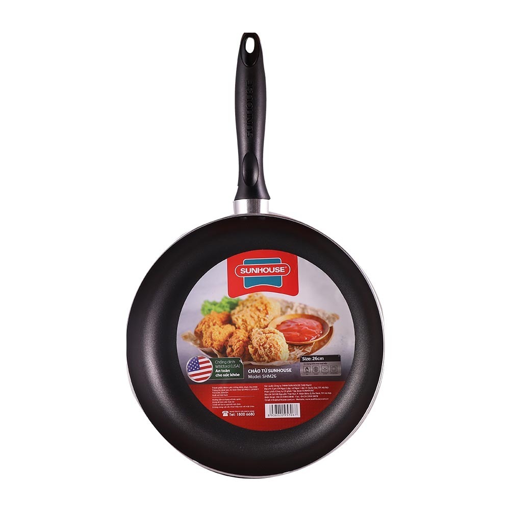 Sunhouse Induction Fry Pan 26CM SHM26