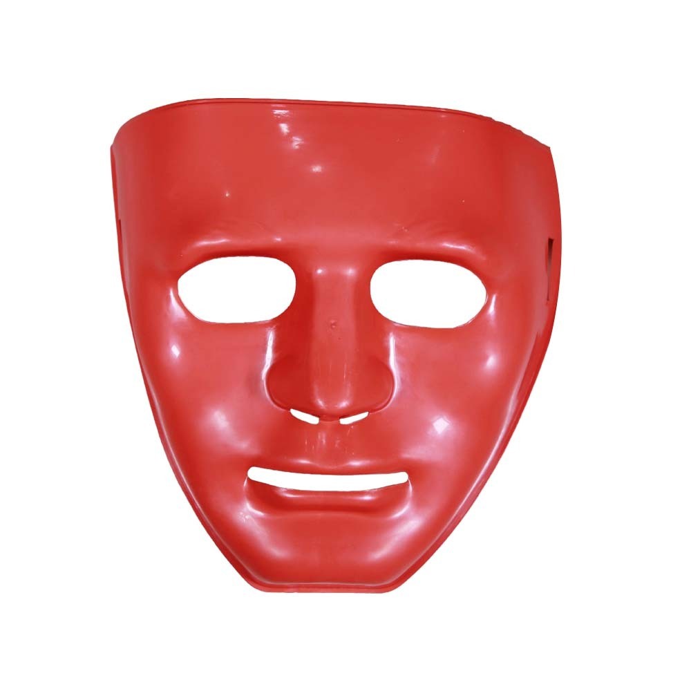 Uncle Gyi Plain Red Mask