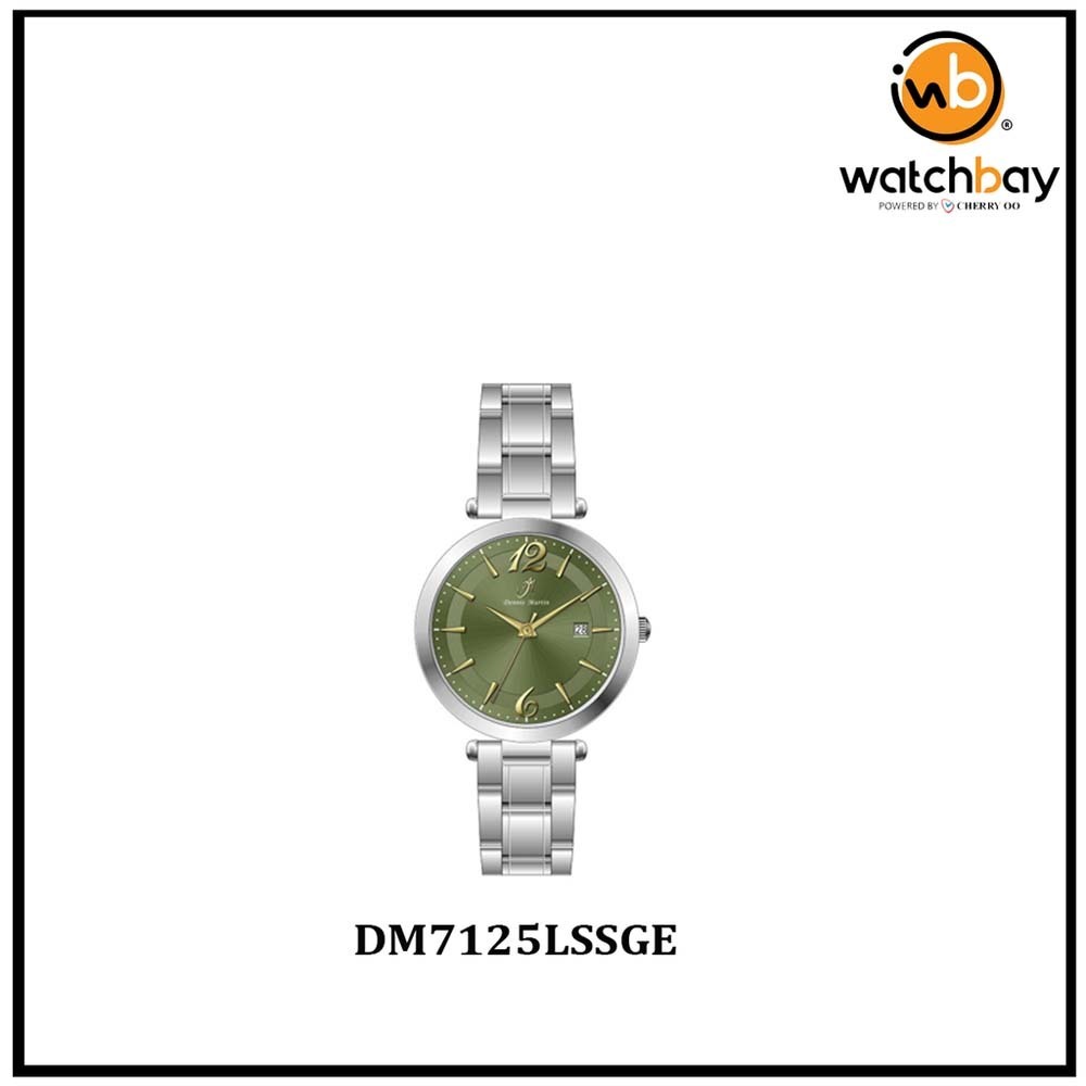 Dennis Martin Women Watch DM7125LSSGE Cherry Oo