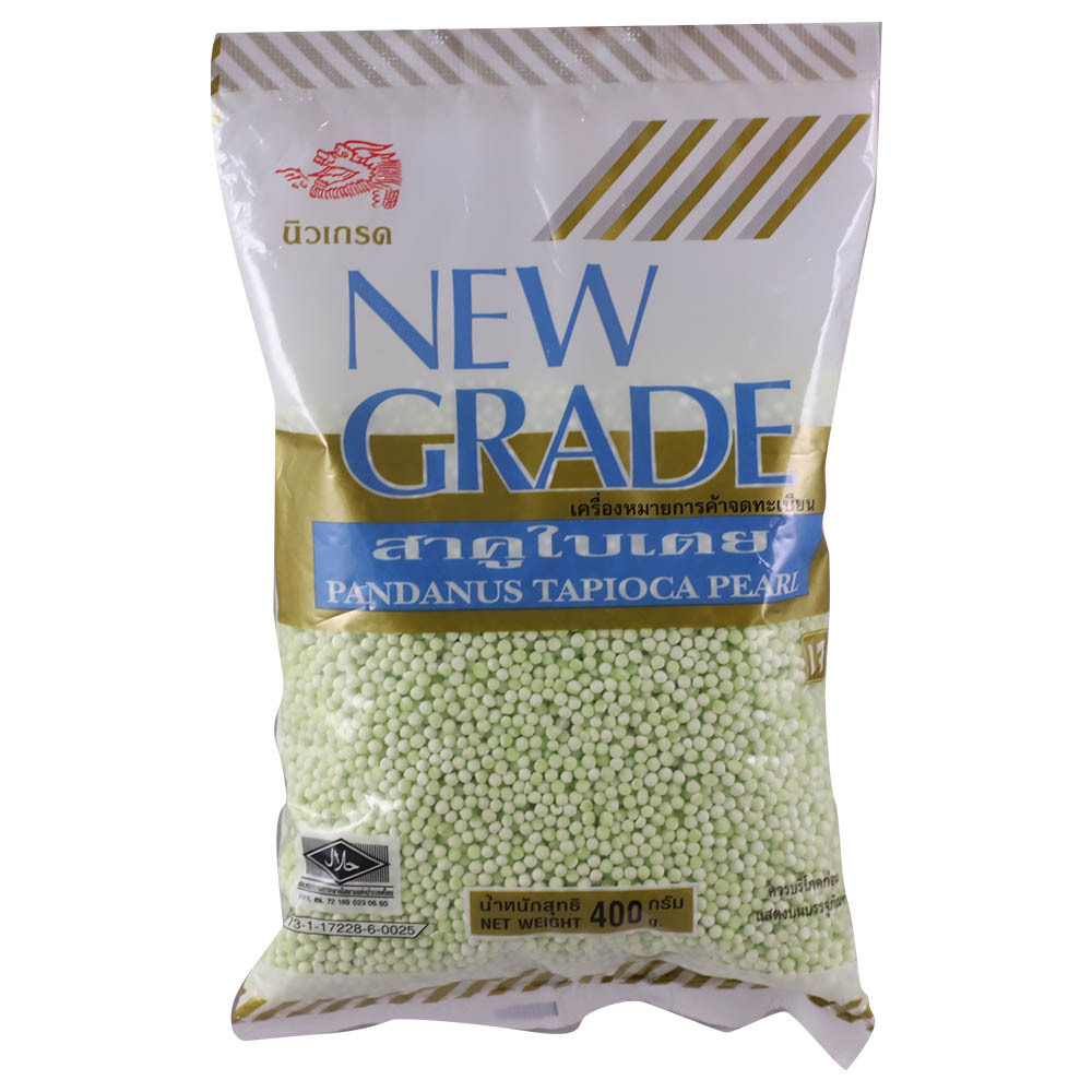 New Grade Tapioca Pearl Sago 400G (Green)