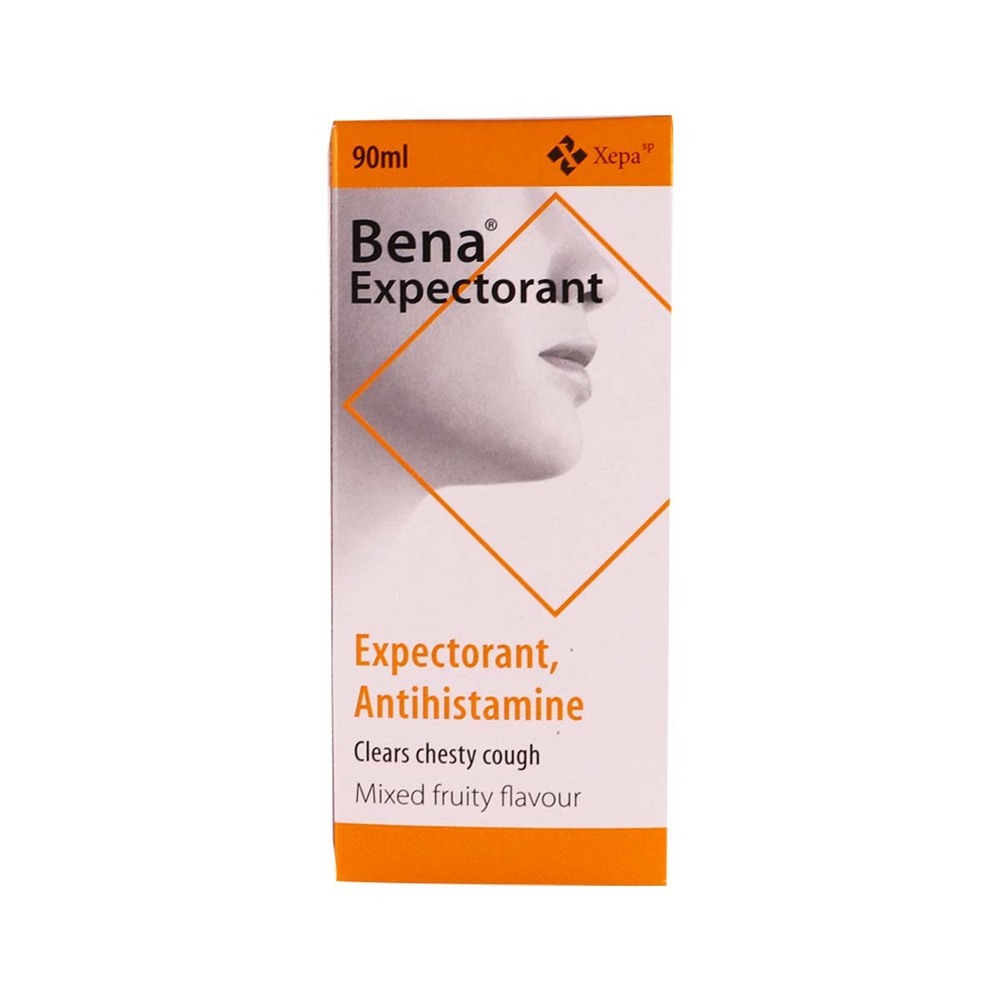 Bena Diphenhydramine Expectorant 90ML