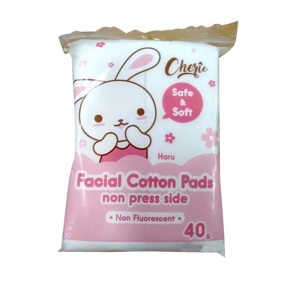Cherie Cotton Pad Zip Bag 10Dz Ct-019