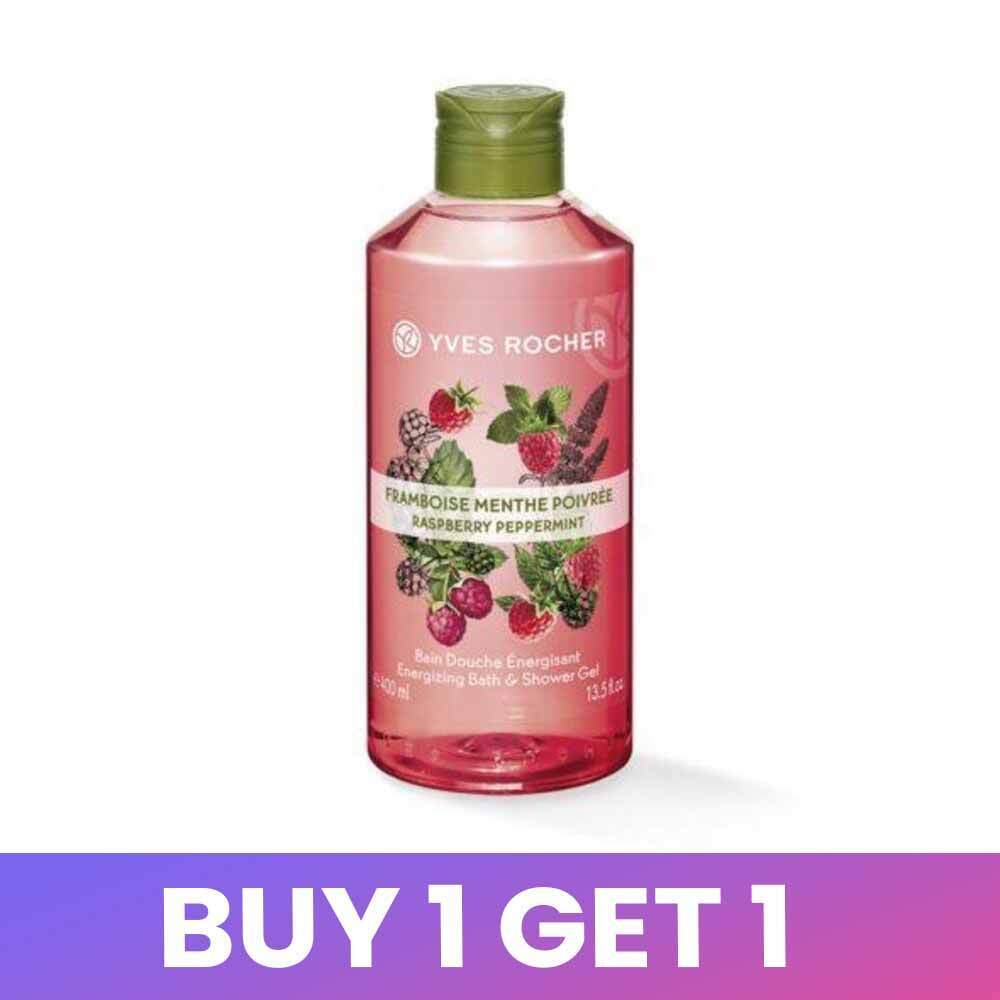 Yves Rocher Raspberry Bath & Shower Gel 400ML PN3 F - 6236