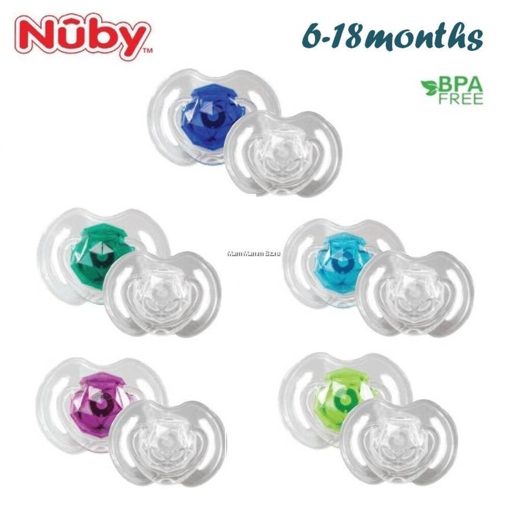 Nuby Little Gems Pacifier NO.8602LCS (12M+)