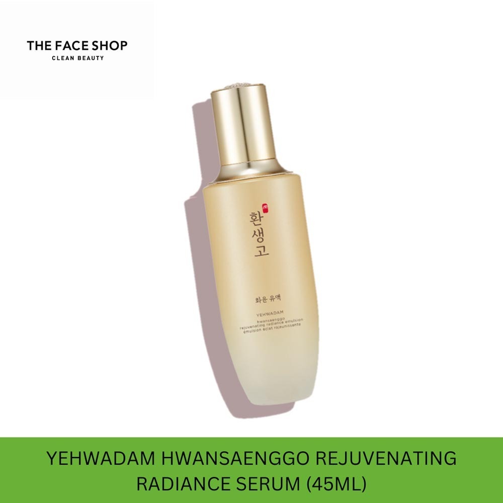The Face Shop Official Yehwadam Hwansaenggo Rejuvenating Radiance Serum 8806182579868