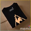 memo ygn Le coq sportif unisex Printing T-shirt DTF Quality sticker Printing-Black (XXL)
