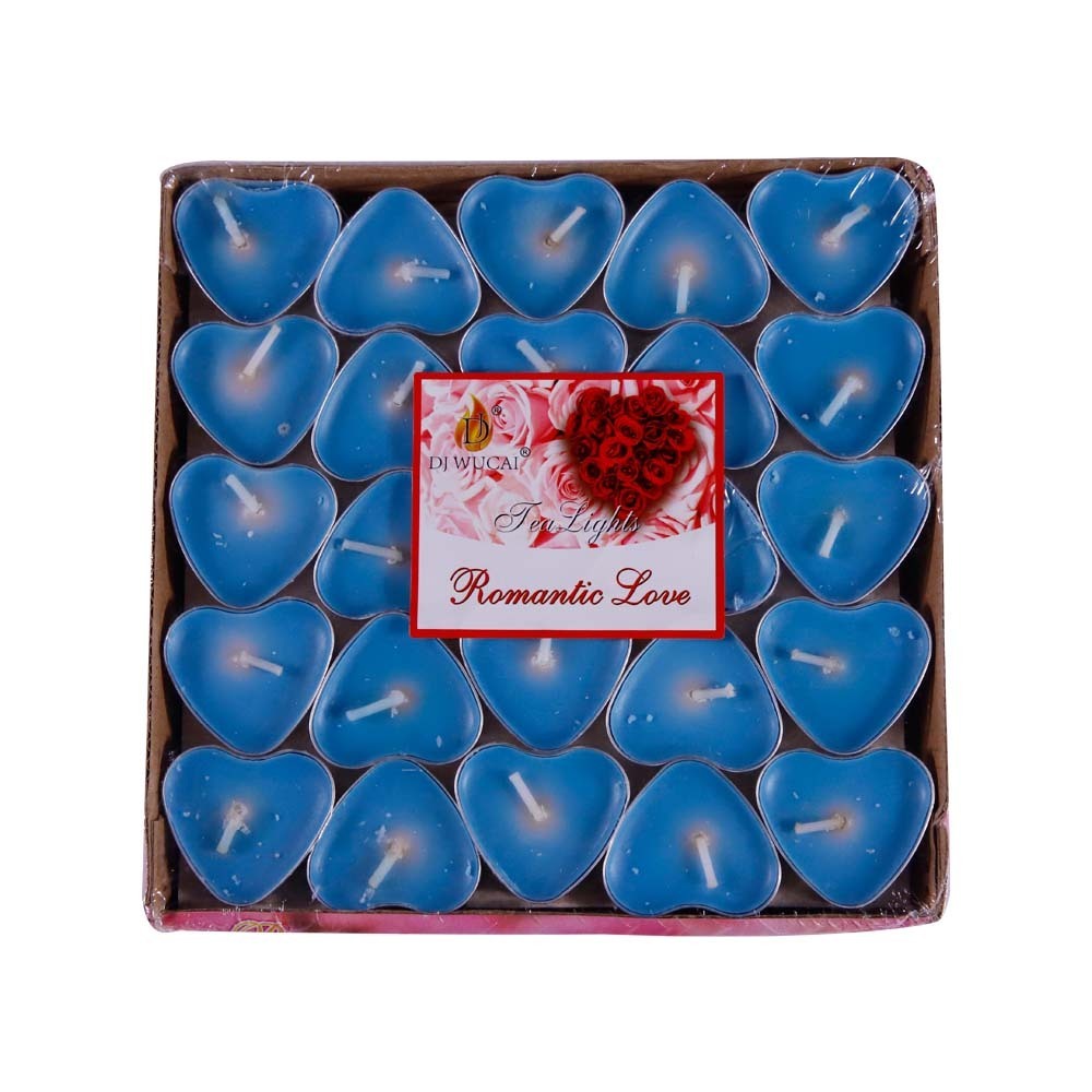 Uncle Gyi Heart Shaped Candles 50PCS