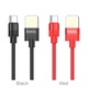 U55 Outstanding Charging Data Cable For Type-C/Red