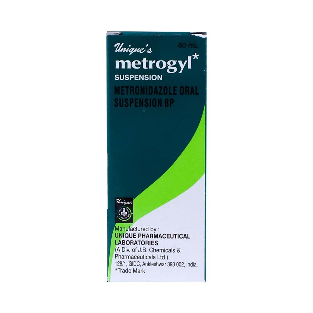 Metrogyl Metronidazole 200MG Suspension 60ML