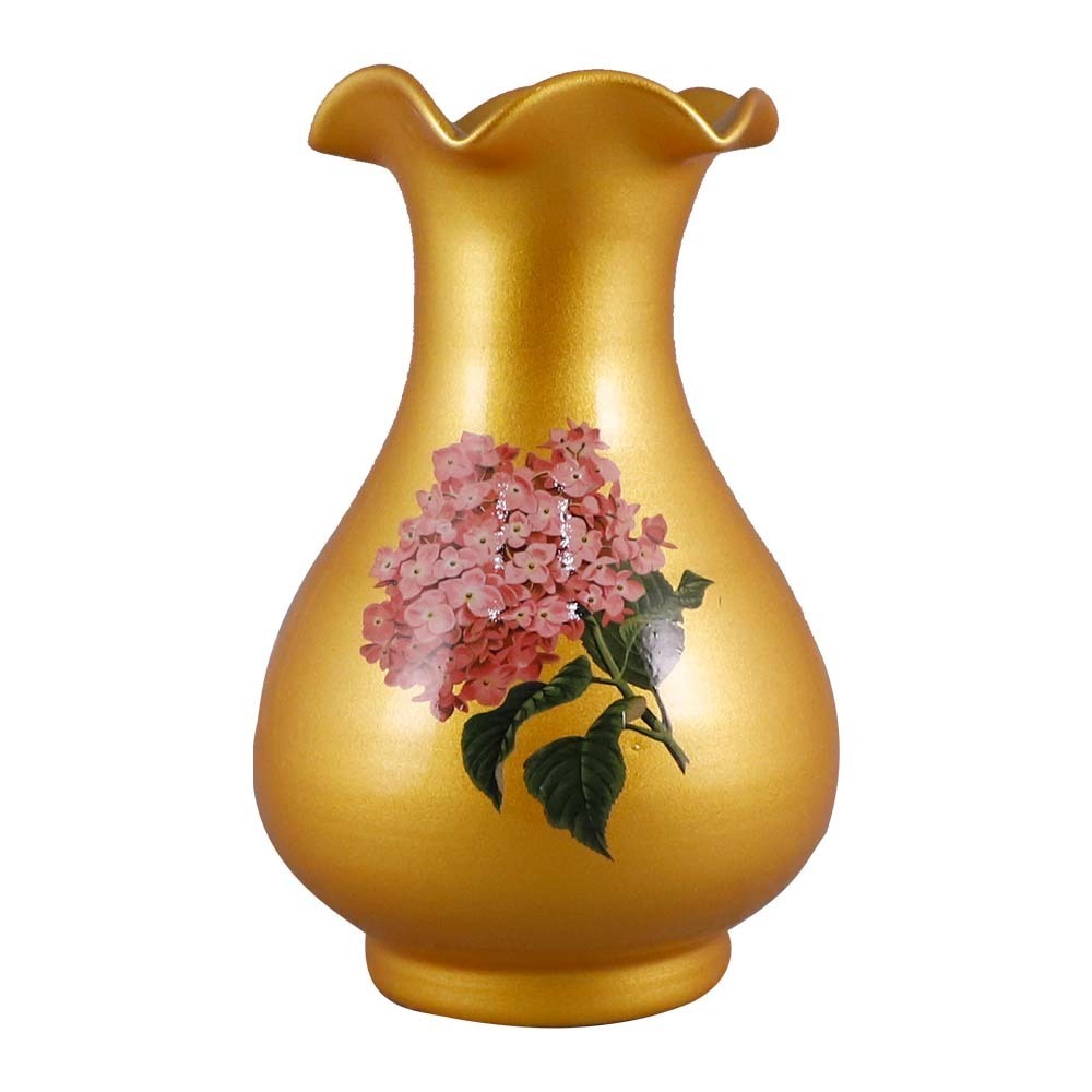 Sein Nagar Flower Vase Glass 8.5IN (Curvy)