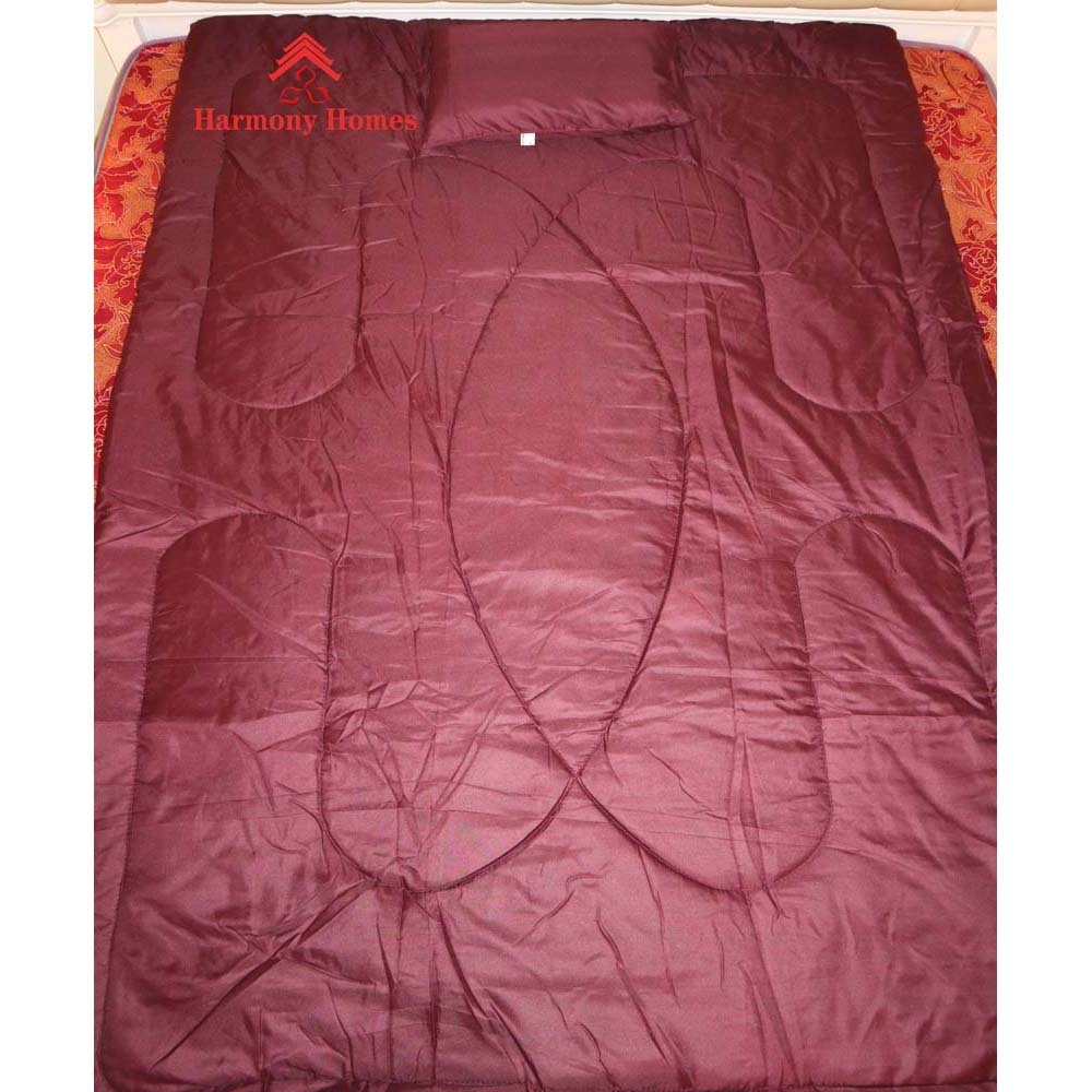 Harmony Homes ရဟန်း‌သုံးစောင် (3.5 x 7FT) BL25 အနီ