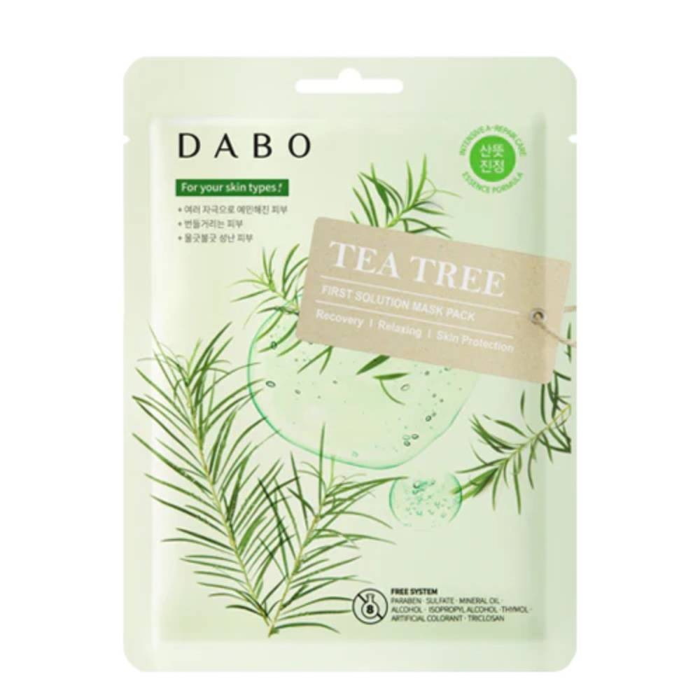 Dabo First Solution Tea Tree Face Mask 23G