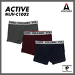 VOLCANO Active Series Men's Cotton Boxer [ 3 PIECES IN ONE BOX ] MUV-C1002/S