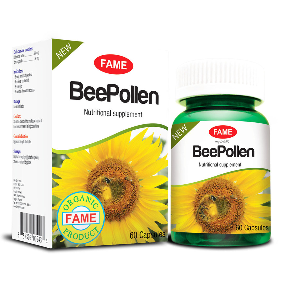 Fame Bee Pollen 60Capsules