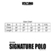 Volcano Men Signature Polo Shirt MDPV-S1010-52 Blue Small