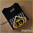 memo ygn GUCCI Square unisex Printing T-shirt DTF Quality sticker Printing-Black (XL)