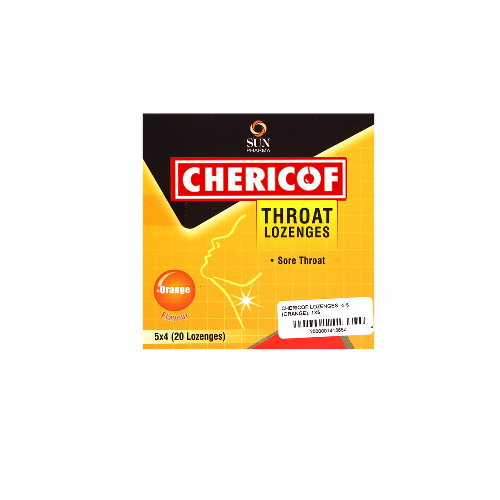 Chericof Lozenges 4PCS (Orange)