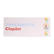 Clopilet Clopidogrel Bisulphate 75MG 1X3