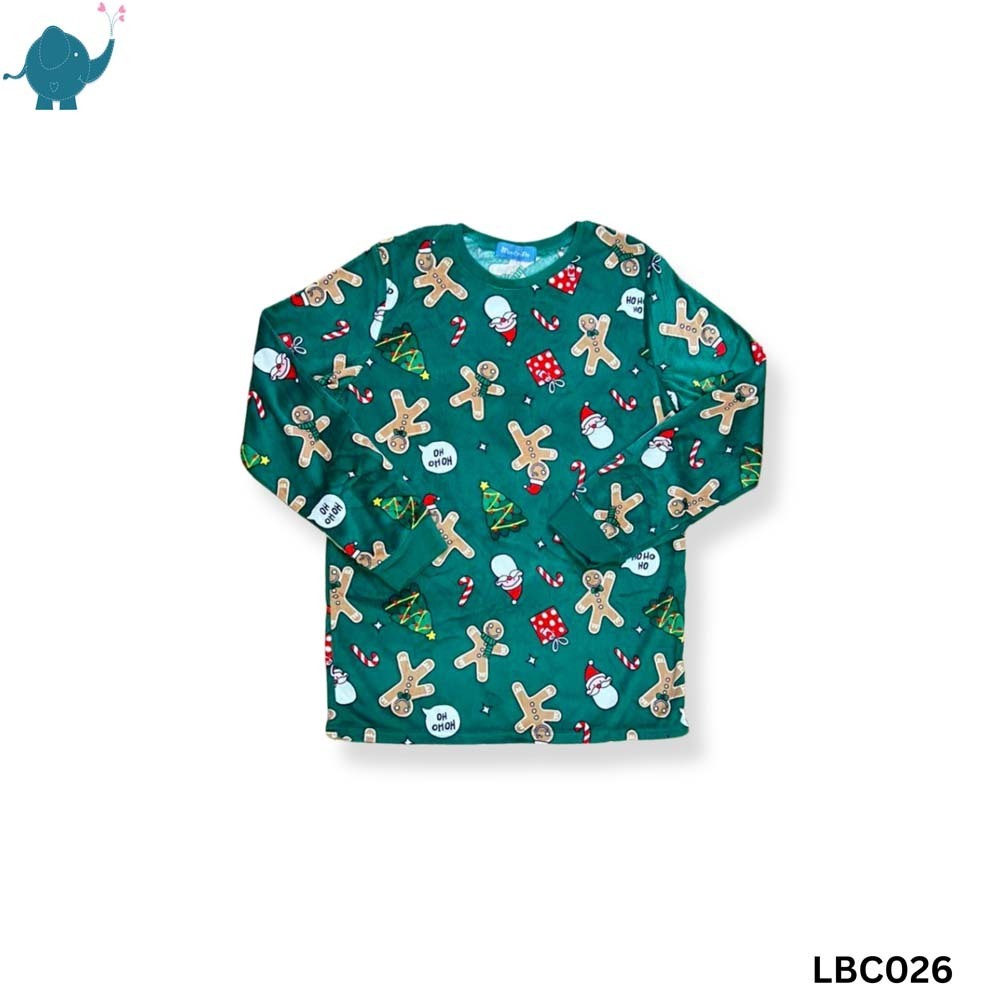 Max & Mia Christmas Unisex Long-Sleeve Top LBC026 (9-10 Years)