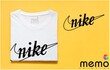 memo ygn NIKE unisex Printing T-shirt DTF Quality sticker Printing-White (Medium)