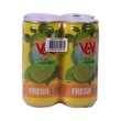 Ve Ve Fresh Lime Juice With Pulp 260ML x 4PCS