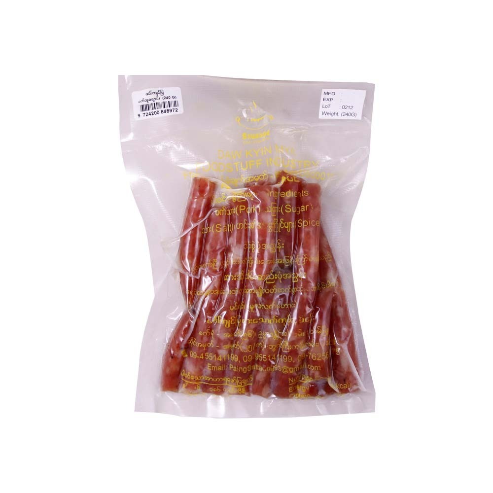 Daw Kyin Mya Pork Sausage 240G