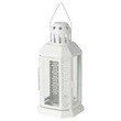 Ikea Enrum Lantern For Tealight, In/Outdoor, 22 CM White 705.263.58