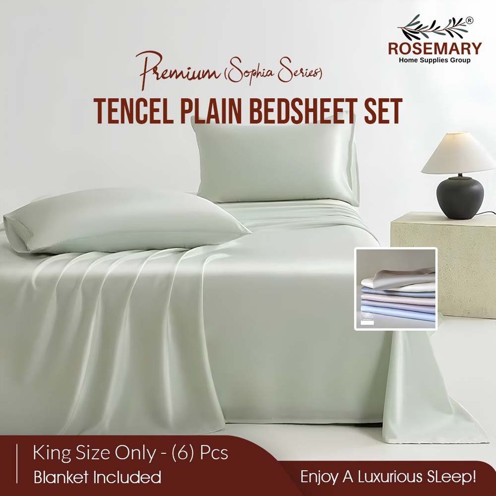 Rosemary Sophia Collection Bedsheet Set (6PCS) RM-RM-TPBS1001 (TP-6)
