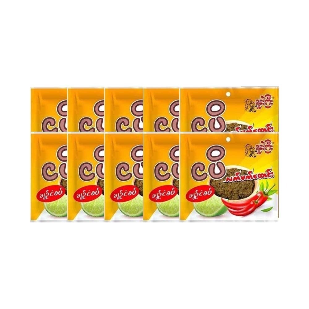 Shan Gyi Napi laphat Htaung 180G 10PCS  