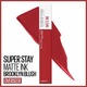 Maybelline Super Stay Matte Ink Liquid Lipstick 5ML (370 Overseer)