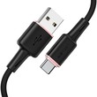 Acefast C2-04 3A Max USB-A To USB-C Zinc Alloy Silicone Charging Data Cable 27070006 Black