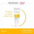 Bioderma Photoderm AKN Mat Sun Active Defense SPF30 Invisible 40ML