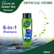 Follow Me Green Tea 6 in 1 Shampoo 320ML (6 Benefits)