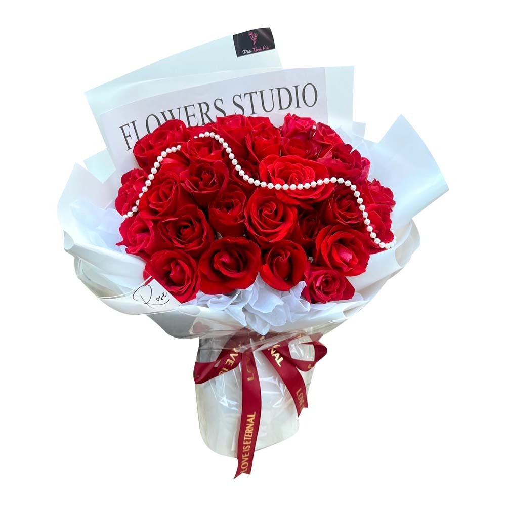 Real Flower 50Red Roses