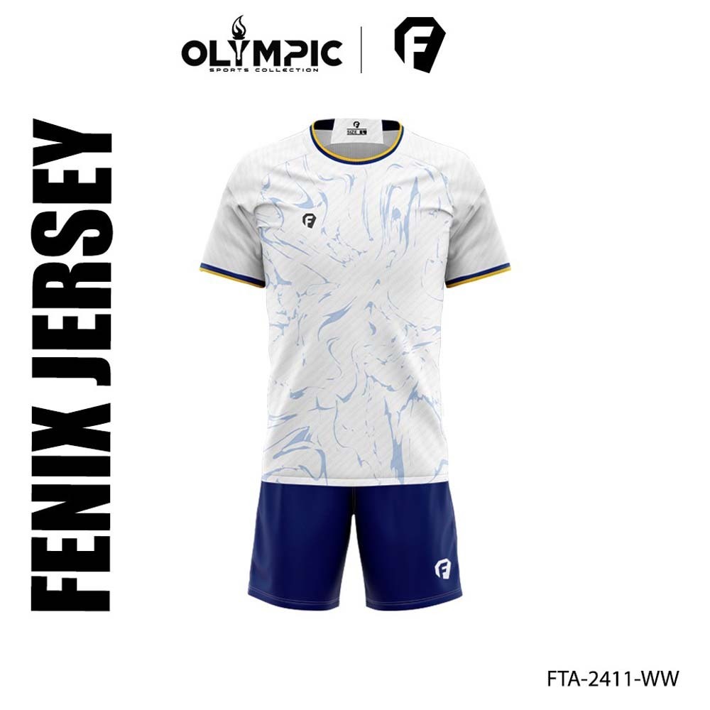 Fit Fenix Jerseys FTA-2411-WW White (XL)