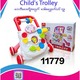 Baby Cele Child's Activity Trolley 11779 Red