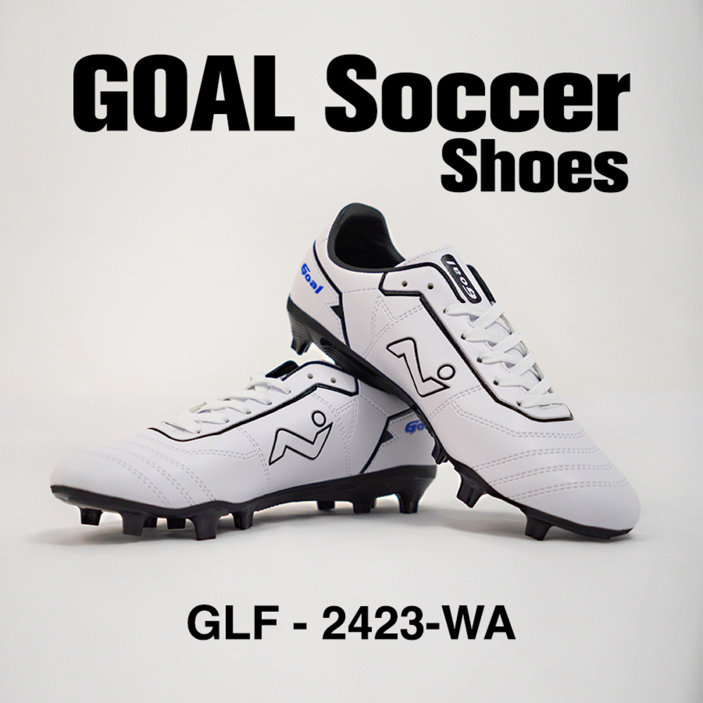 Goal Soccer Shoe GLF-2423-WA White (NO-38)