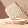 Venus Skinlux Sulfate Free Rice Shampoo Bar (Anti Dandruff) 100G (White)