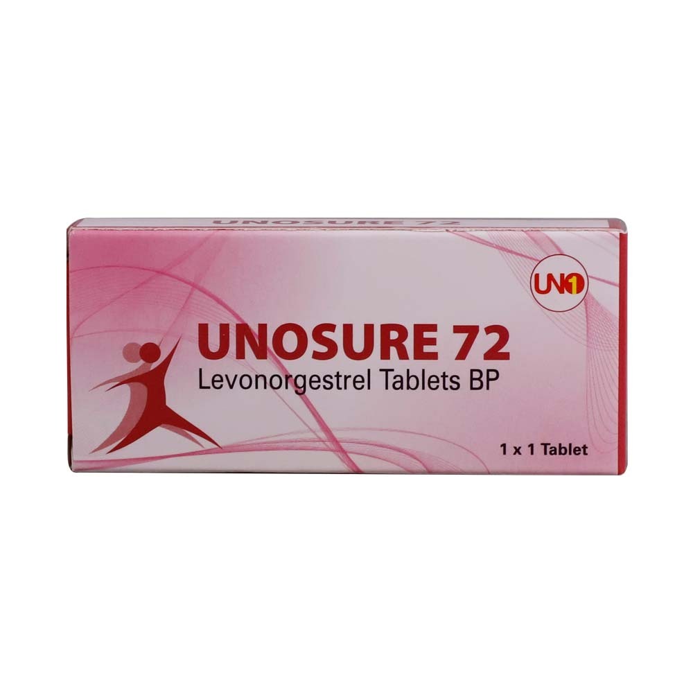 Unosure 72 Levonorgestrel 1.5 MG 1PCS