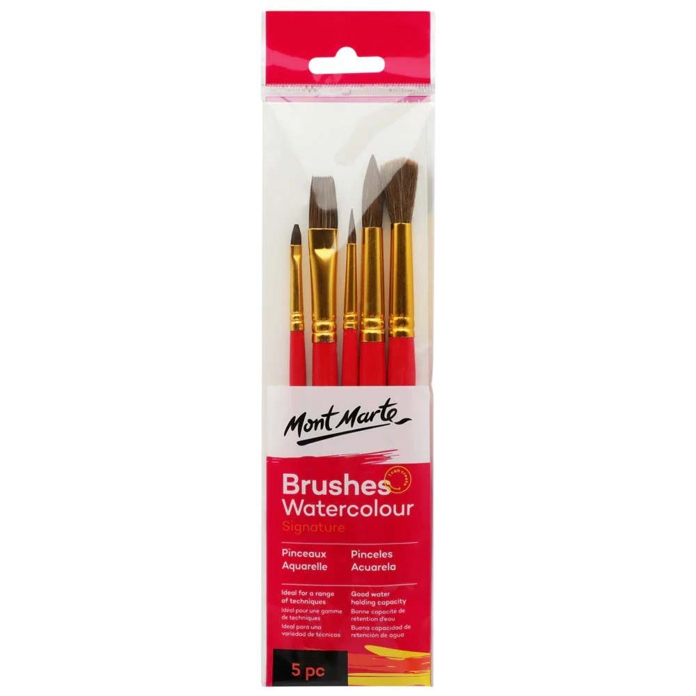 MM Gallery Series Brush Set Watercolour 5PCS