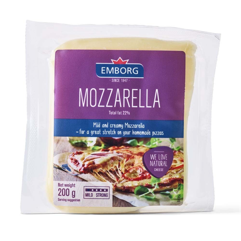 Emborg Mozzarella Cheese 200G