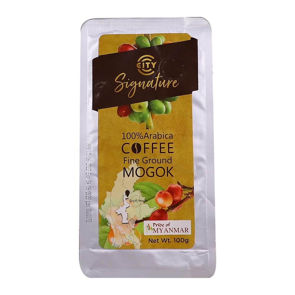 City Signature Arabica Coffee Fine 100G (Mogok)