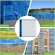 Sunshade Net For Fencing 90ft x 4ft