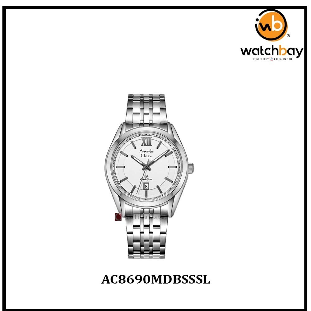 Alexandre Christie Men Watch AC8690MDBSSSL Cherry Oo
