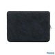 Rivacase Faux Leather Laptop Sleeve  (Water-Resistant) MAC-RV-8905-BLK Large